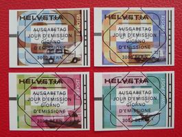2001, Automatenmarken mit ET-Vollstempel