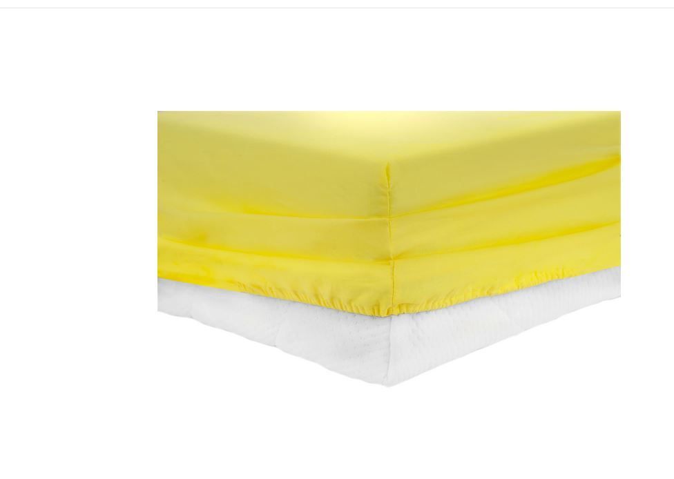 Biancheria da letto: JERSEY TICINO 90 x200 cm Zitronengelb – Nuovo e nell'imballaggio originale da Oensingen venduto da directshop24