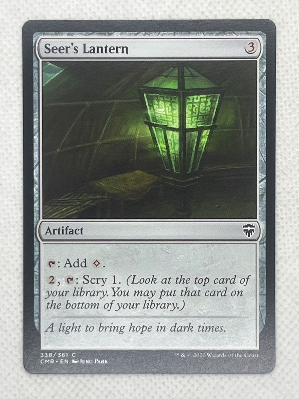 Magic The Gathering Carte collezionabili: MTG Seer’s Lantern CMR 338 Englisch Common – Usato da Hinterkappelen venduto da Kim1992