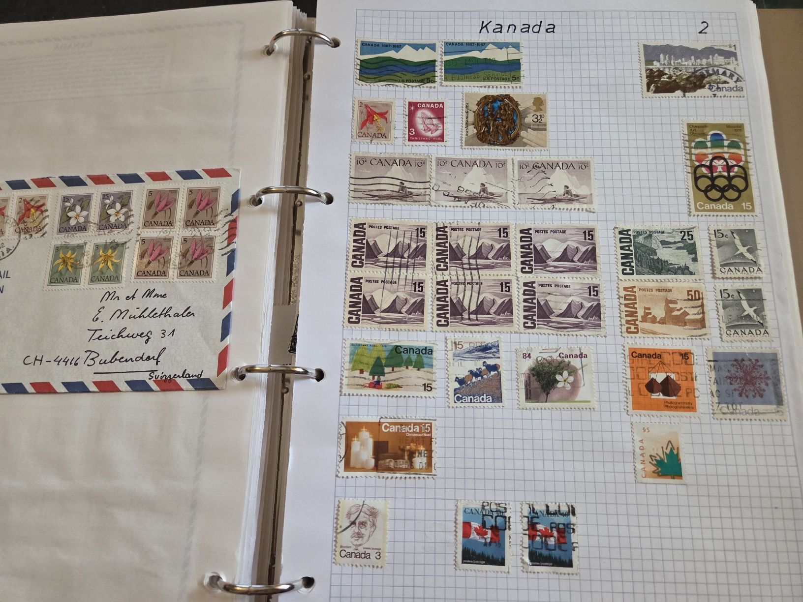 Alle Briefmarken: Briefmarken Canada – Gebraucht aus Riehen von str_2msn 1