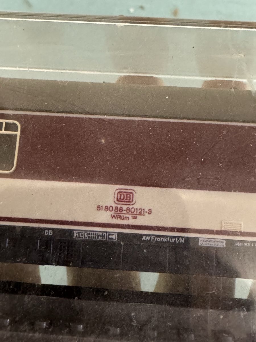 Modellini di ferrovie: Röwa Super Modell DB Speisewagens Nr 19 – Usato da Effretikon venduto da Effi0111 6