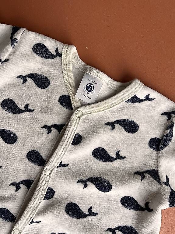 Petit Bateau Pigiama & Simili: Petit Bateau Pyjama 6M/67 cm, Samt – Usato da Cham venduto da nininanana 2