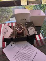 Rado Captain Cook Herren Uhr braun Leder