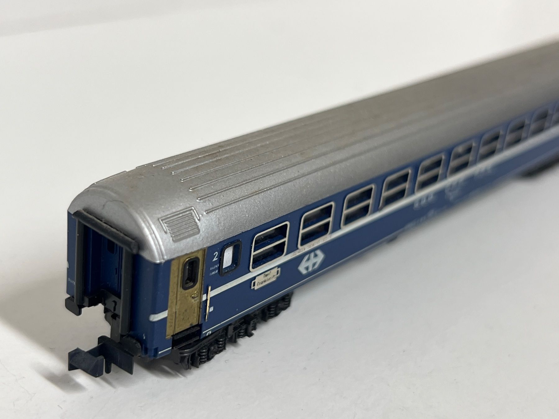 Trix Modelleisenbahnen: Minitrix  SBB CFF FFS Blau 2.Kl. SPUR N – Gebraucht aus Neuenhof von ludovicco 3