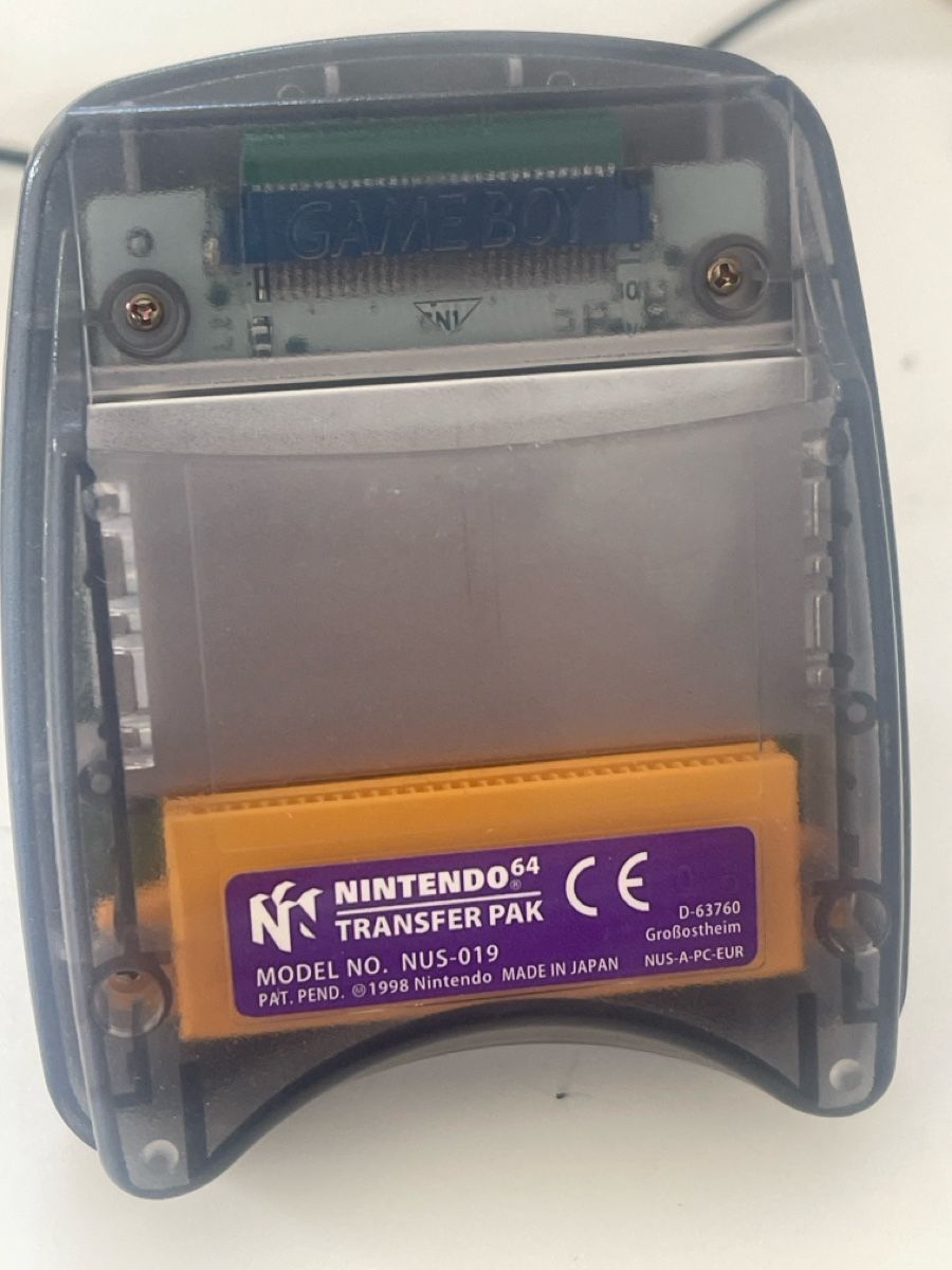 Nintendo Unità & Adattatore: Nintendo 64 Transfer Pak grau  – Usato da Möhlin venduto da TonyRC 1