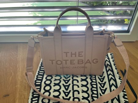Marc Jacobs Tote Bag Rose Leather