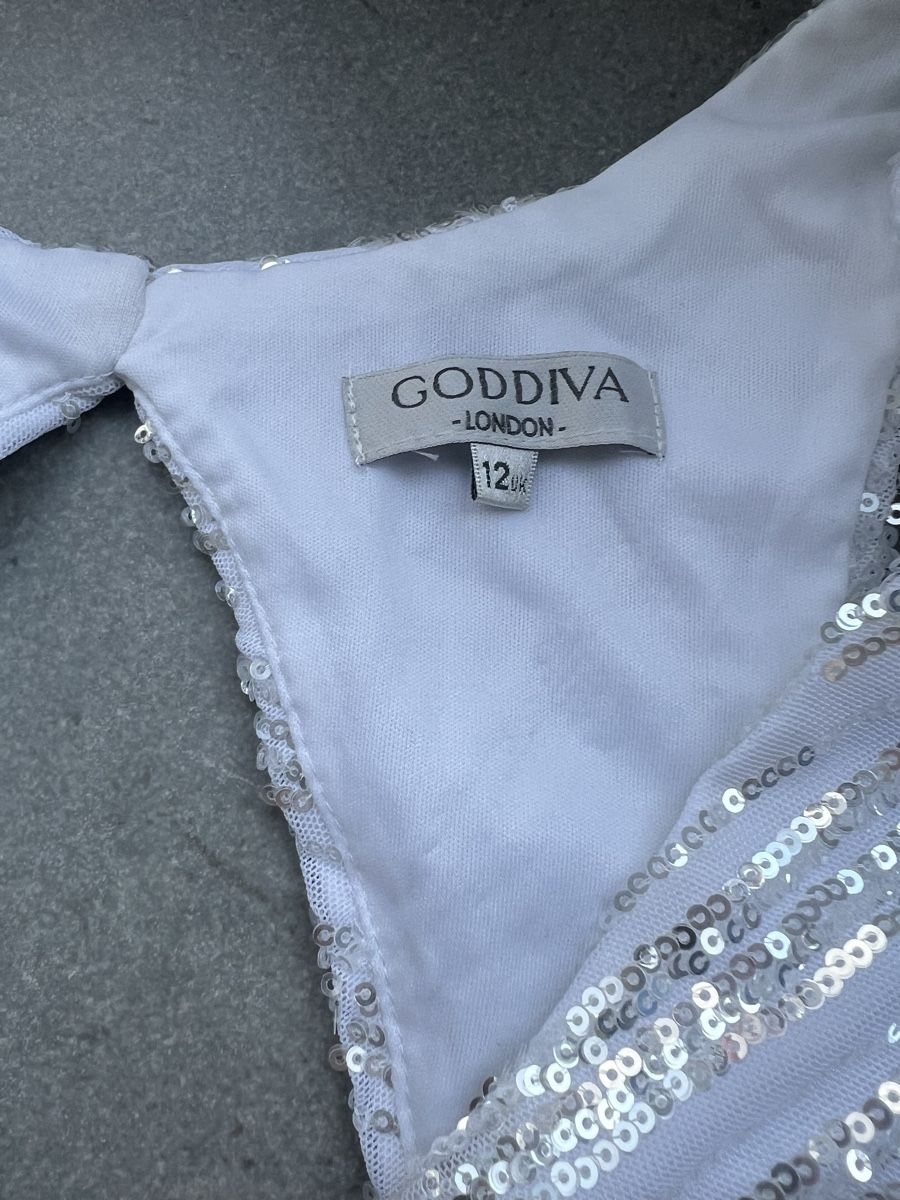 Vestiti: Kleid lang mit Glitzerpailletten – Nuovo (secondo la descrizione) da Goldau venduto da mar_spt6 4