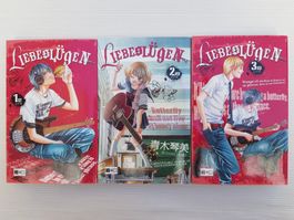 Liebeslügen 1, 2 und 3 - Manga