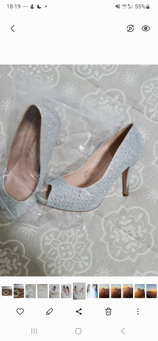 JJ’s House Kleider: Hochzeitkleid/ schmuck/ Schuhe – Gebraucht aus Mörel von camasaro 3