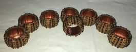 8 Serviettenringe D 3.5cm(5.5) /H 3.5cm