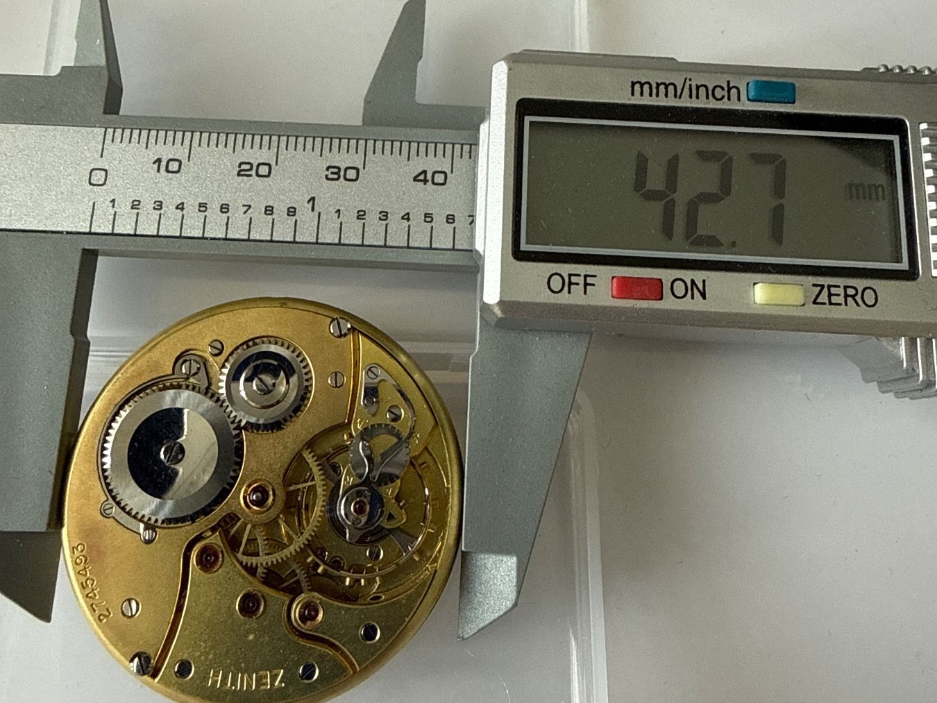 Zenith Uhren: Zenith Taschenuhrwerk läuft – Gebraucht aus Stadel von amigo014 2