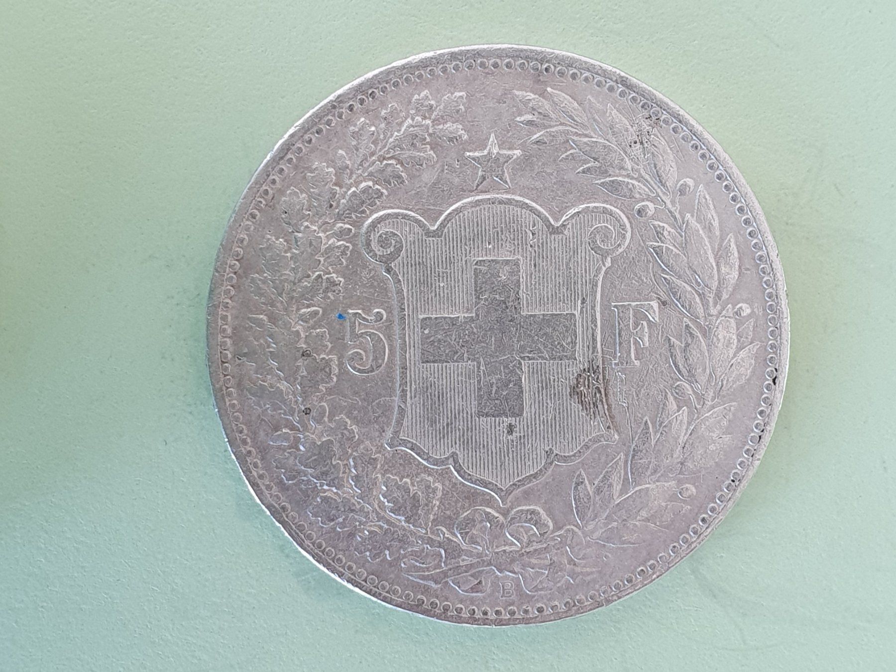 Alle Münzen: 5 Franken 1894  Super** ( Post A+ ) – Gebraucht aus luzern von Jrouge 1