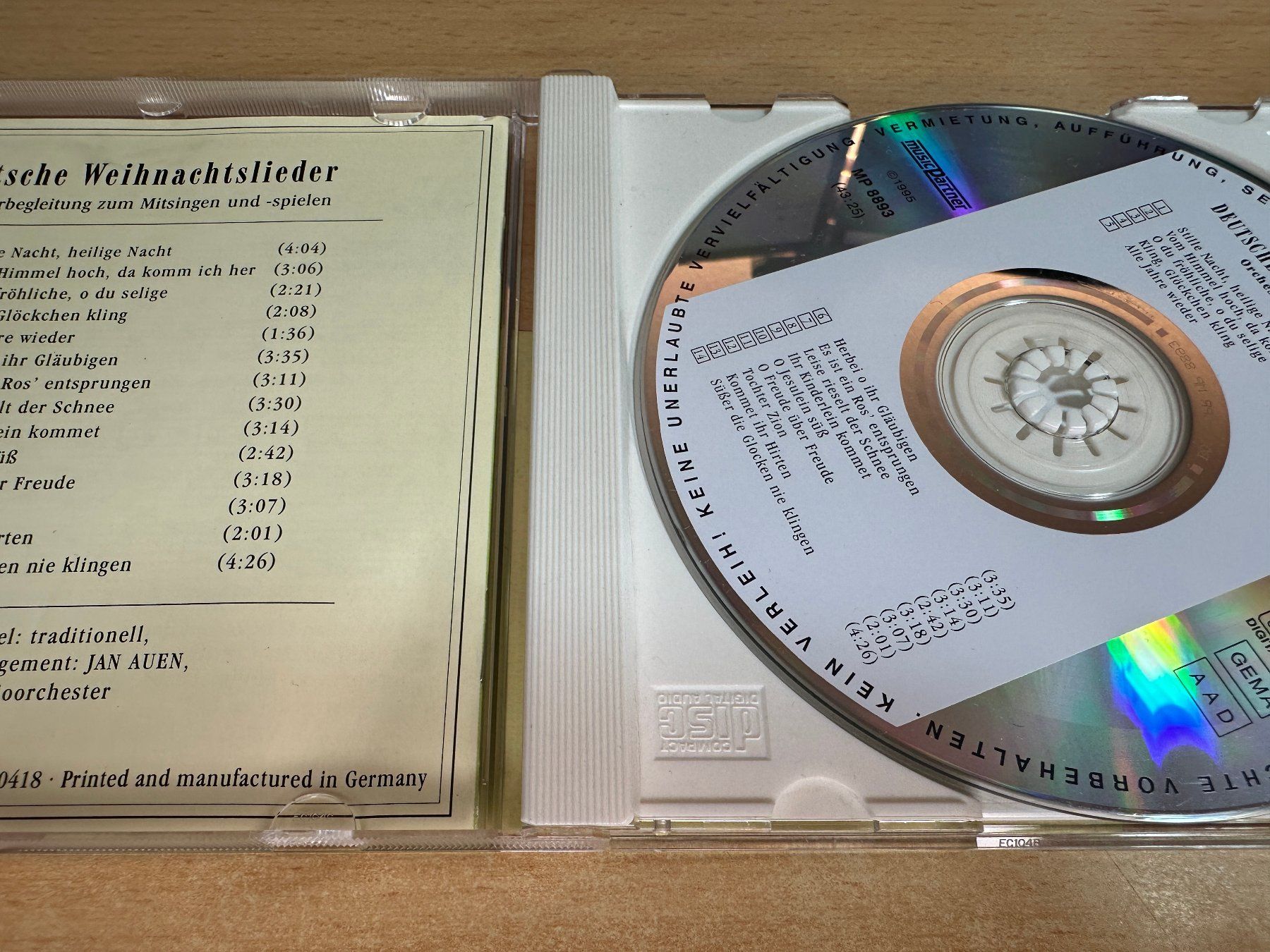 CDs: H1 Deutsche Weihnachtslieder zum mitsingen – Gebraucht aus Rikon im Tösstal von Alpenmutz 2