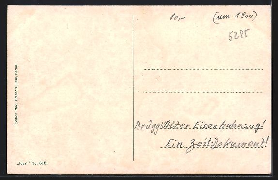 Cartoline postali: St. Gallen, Rosenberg, Eisenbahn - Perso – Usato da Berlin venduto da bartko-reher 1