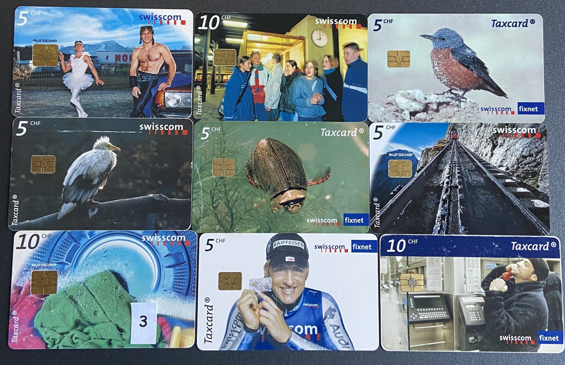 Swisscom Schede telefoniche: 36 verschiedene Tax Card – Usato da Böckten venduto da Hansi36 1