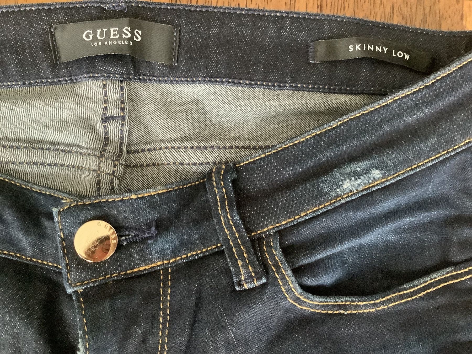 Guess Jeans: Guess, skinny low rise, 27/30 – Usato da Seuzach venduto da Megane1 6