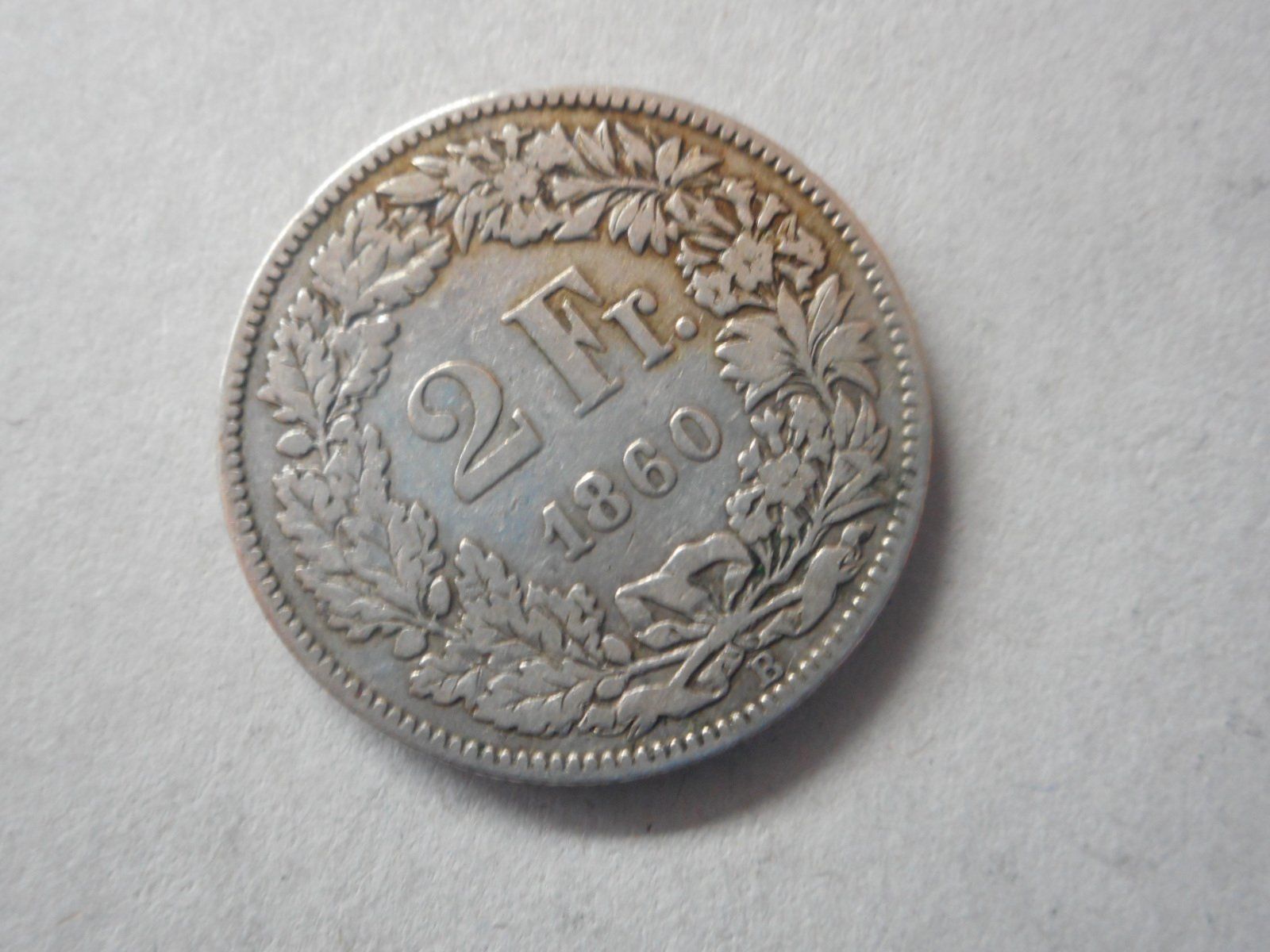 Tutti le monete: 2 Fr. 1860 silber – Usato da Kriegstetten venduto da pizlad2010 1