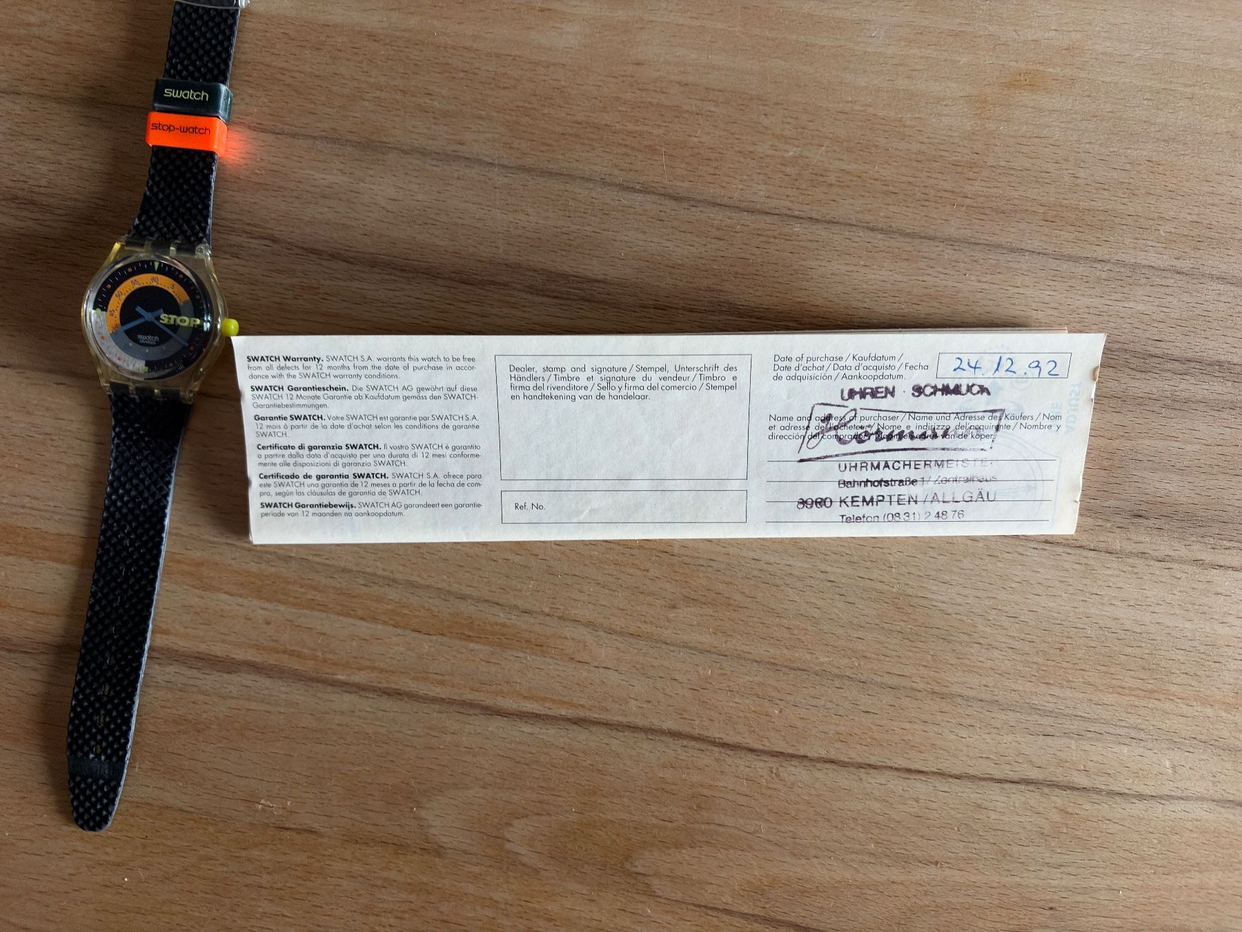 Swatch Uhren: Swatch Stop Coffee Break – Gebraucht aus Hombrechtikon von Dokmasa 5