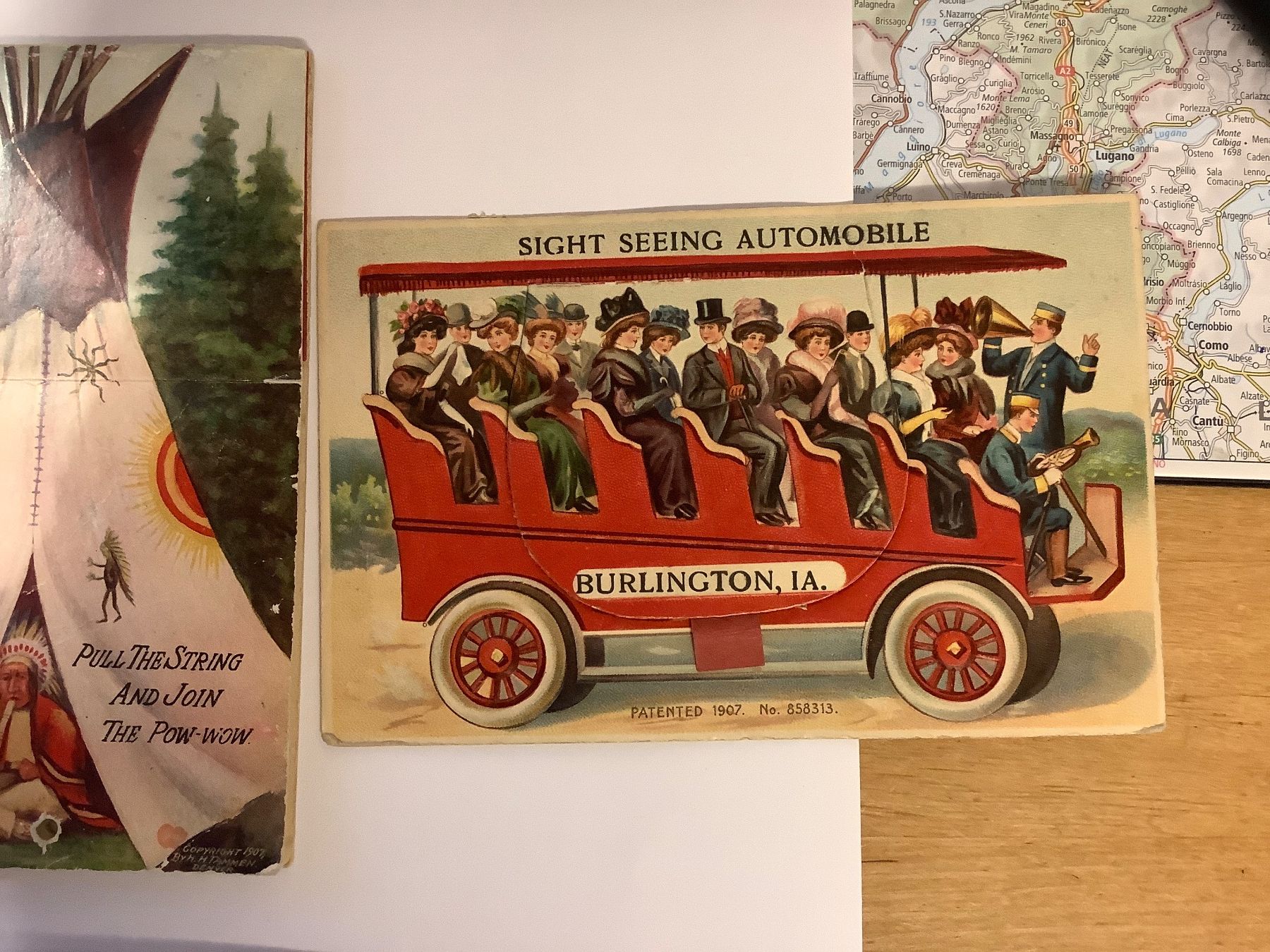 Cartoline postali: 5 seltene Ansichtskarten USA, 1901 - 1907 – Usato da St. Gallen venduto da herbrig2 2