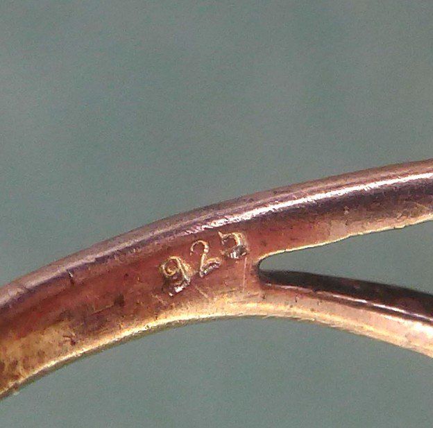 Anelli: Ring 925 Silber emailliert – Usato da Muri AG venduto da silvermouse007 5