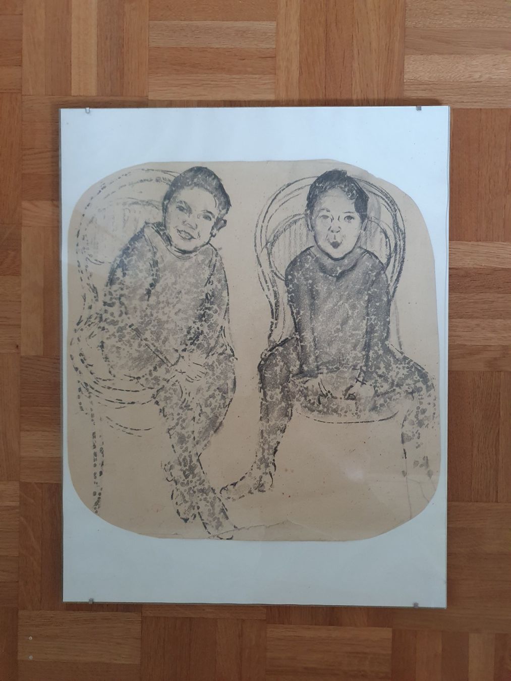 Foto & Immagini: Bild Kunst Rahmen Zeichnung – Usato da Winterthur venduto da Natascha_1994