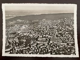 ZÜRICH Swissair Flugaufnahme / Fliegeraufnahme Stadtteil