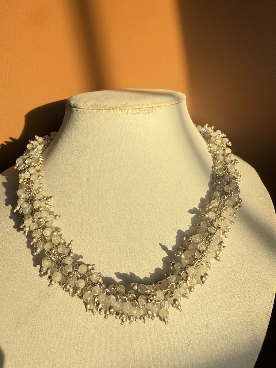 Catenine: Schöne Mondstein Kette NEU – Nuovo e nell'imballaggio originale da Basel venduto da Chili007 1