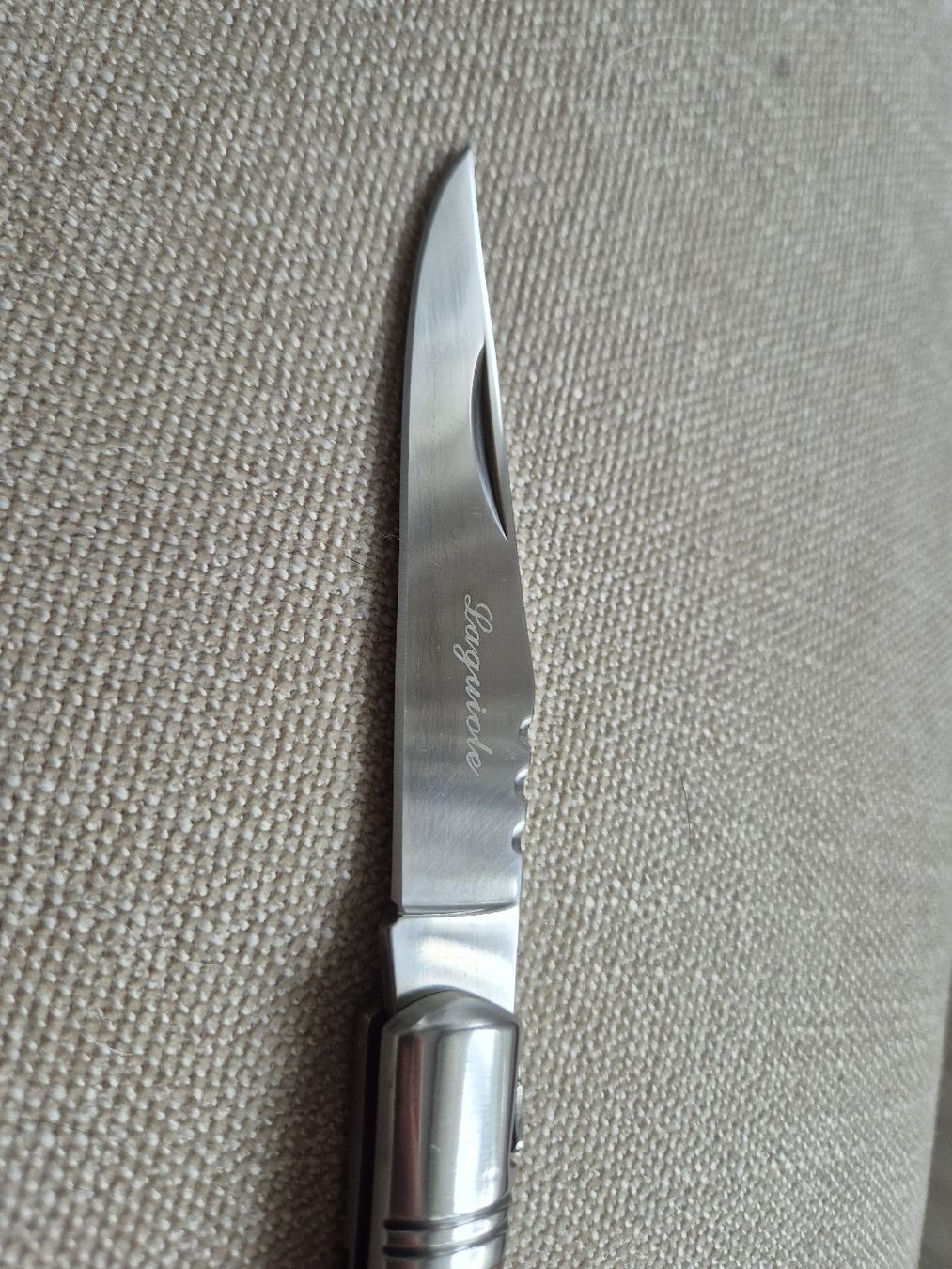 Laguiole Coltelli tascabile: Laguiole Taschenmesser, Holzgriff – Usato da Binningen venduto da rom_9ls7 1