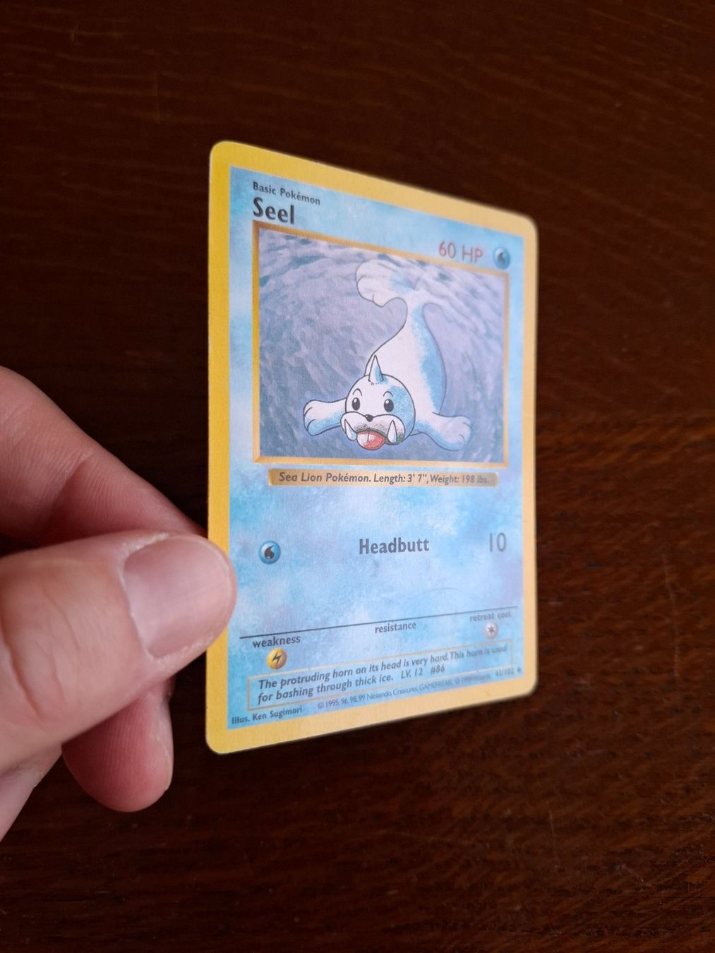 Pokémon Sammelbilder & Trading cards: Pokemon Seel Base Set Shadowless 41/102 – Gebraucht aus Giornico von ale_lc8k 2