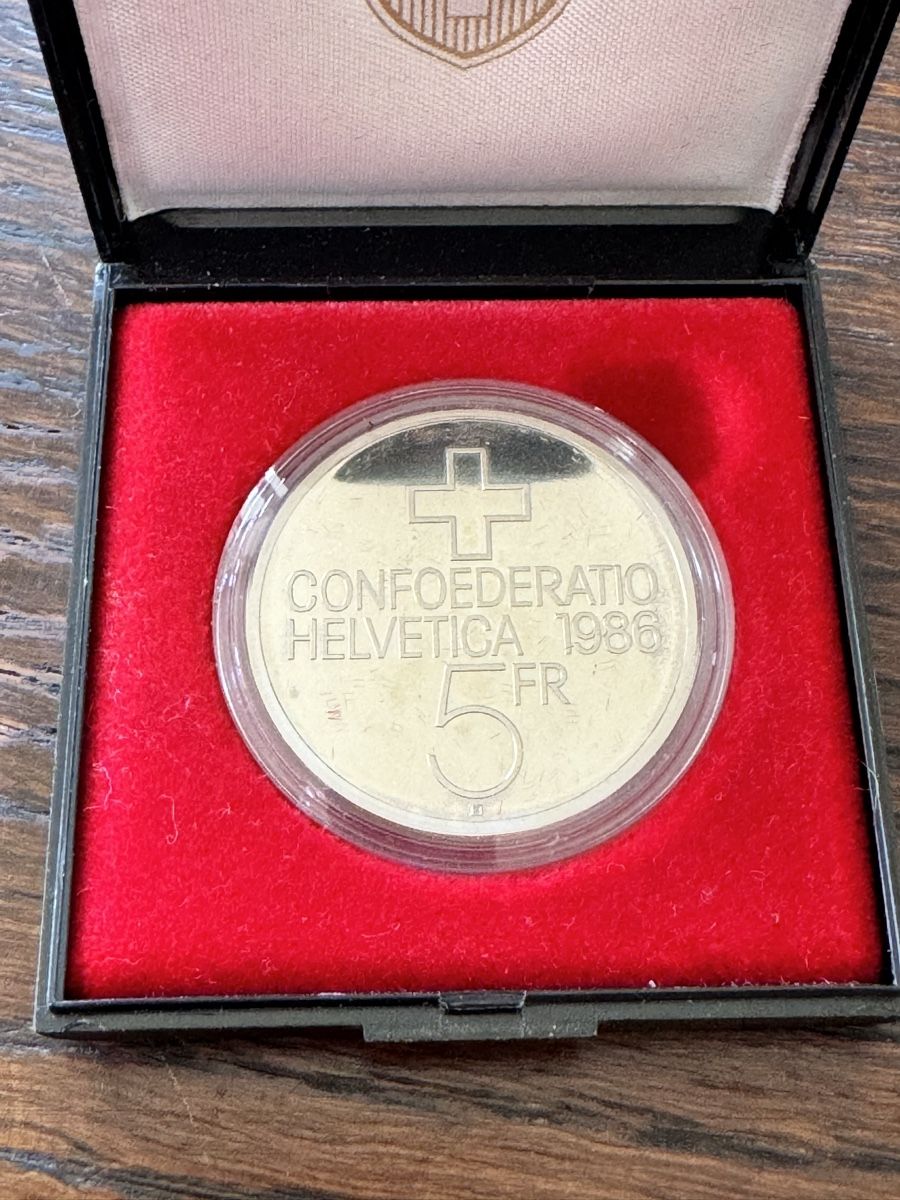 Tutti le monete: 5 Franken Sempach PP – Usato da Meilen venduto da coins4sale 1