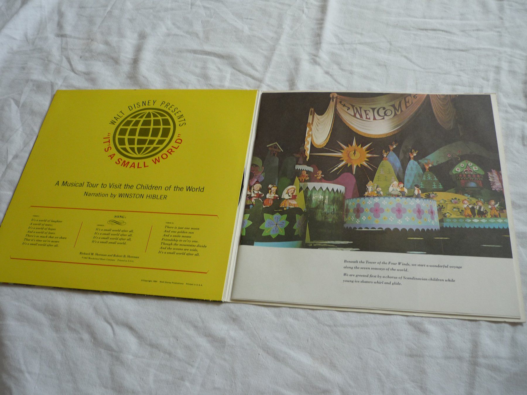 Schallplatten: 12" Vinyl - Walt Disney - its a small world - Kinder – Gebraucht aus Beringen von zzRegal 1