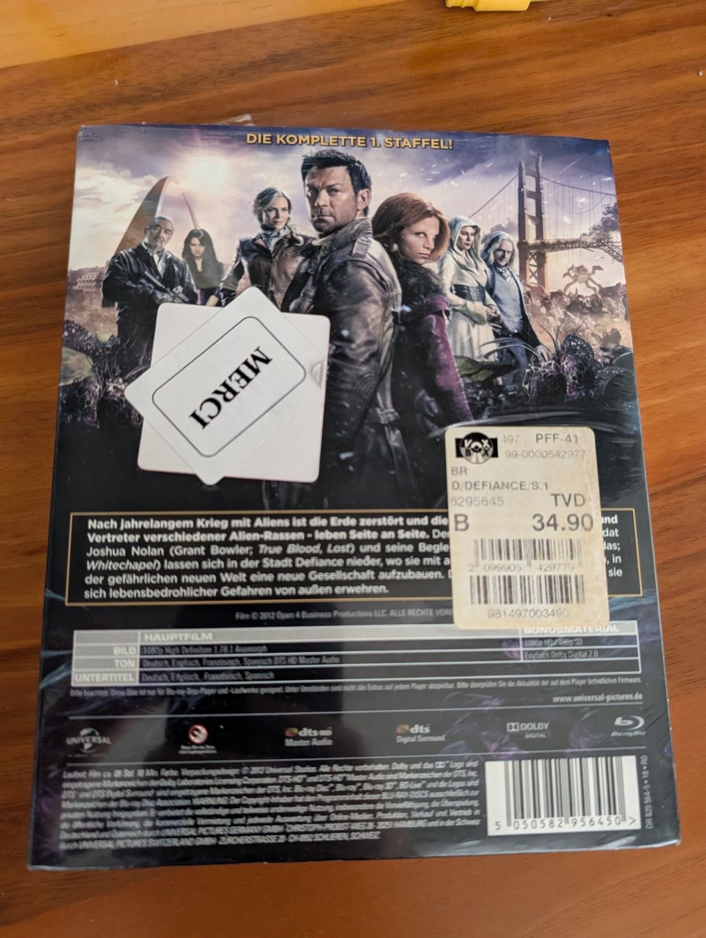 Tutti i DVDs: Defiance Staffel 1 Blu Ray Neu OVP – Nuovo e nell'imballaggio originale da Hünenberg See venduto da SpecialEditionGaming 1