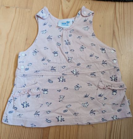 Baby Sommerkleid Gr. 56 rosa 