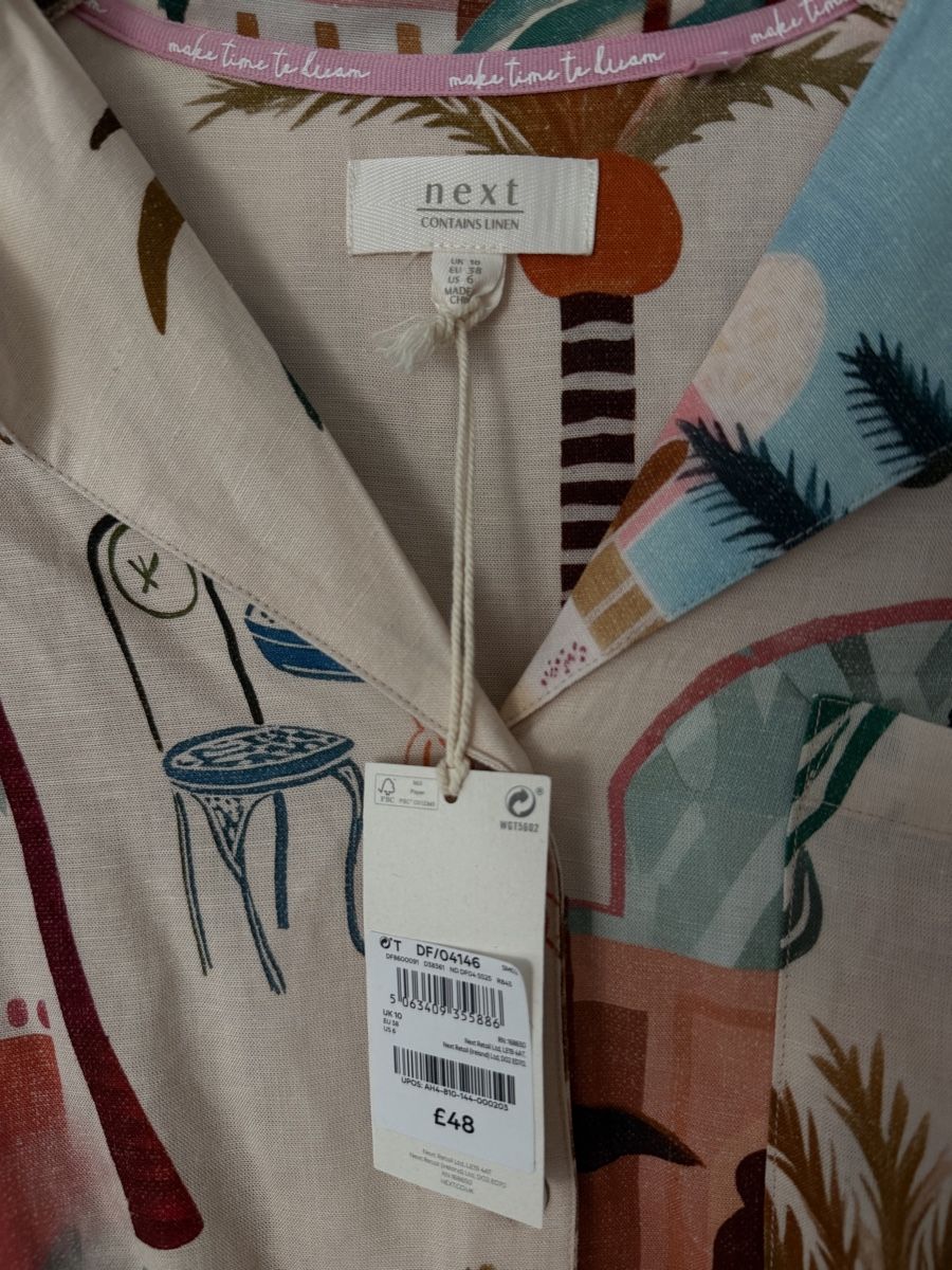 Next Camicette: Next oversized Bluse Gr.38 – Nuovo e nell'imballaggio originale da Aristau venduto da Evelinik 1