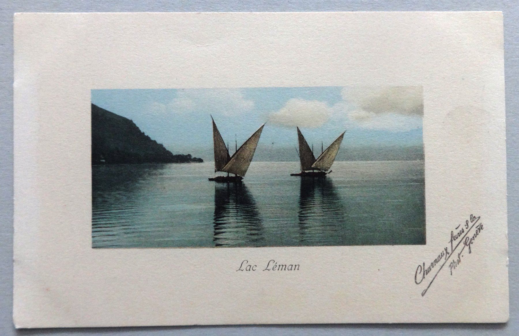 Ansichtskarten: Lac Léman – Gebraucht aus Fétigny von Billy2miny
