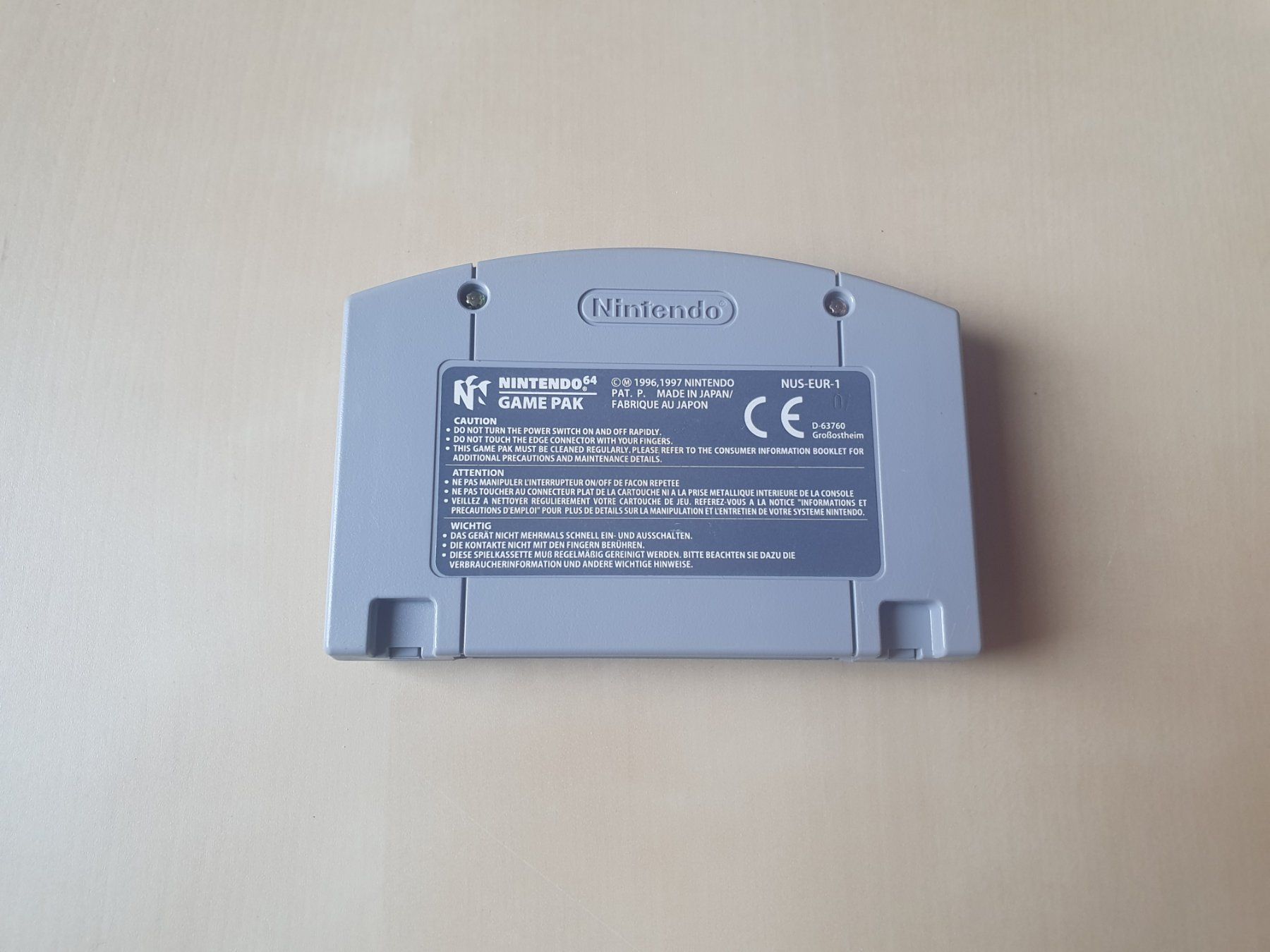 Nintendo Giochi: NBA Pro 98 – Usato da Stansstad venduto da collectorsshop 1
