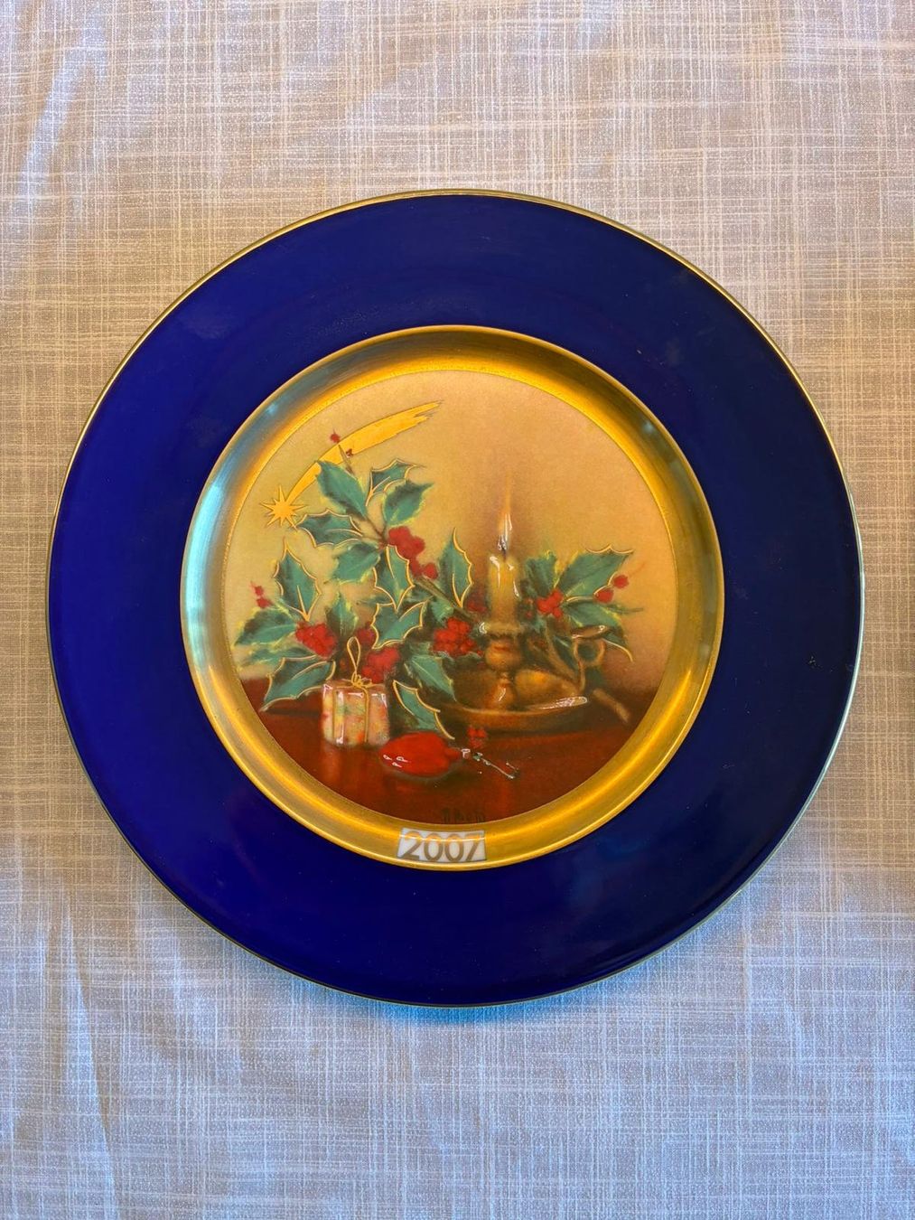 Piatti: Wandteller Limoges, Sammelteller 2er Set 2006/2007 – Usato da Biberist venduto da longimanus3 2