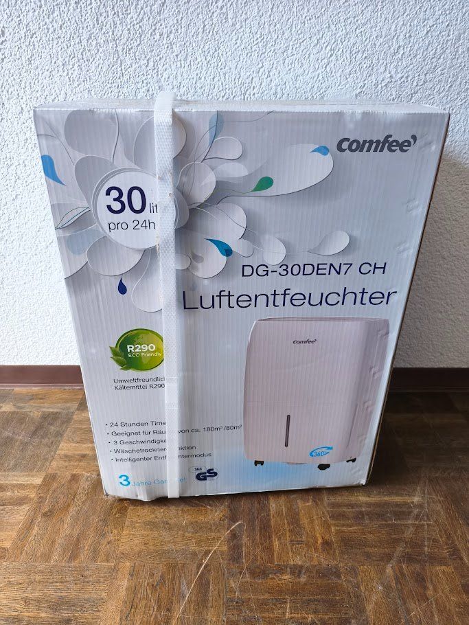 Comfee Deumidificatori: NEU Comfee Luftentfeuchter DG-30DEN7  30L / 24H – Nuovo e nell'imballaggio originale da Toffen venduto da Immo-Erben