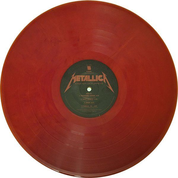 Metallica–Master Of Puppets - Remastered, Red Battery Brick (Neu und ...
