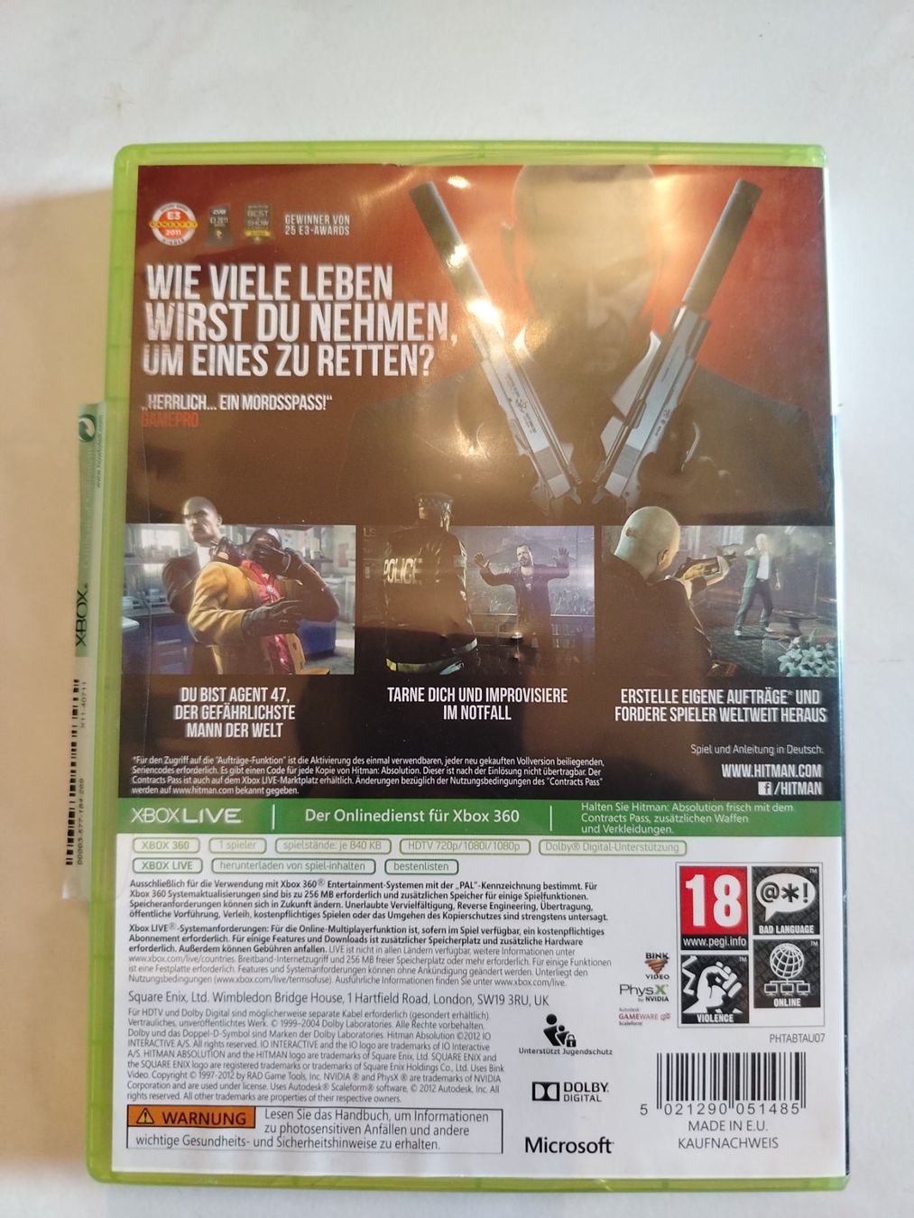 Giochi: Hitman Xbox 360 Spiel – Usato da Sissach venduto da ruminative 1