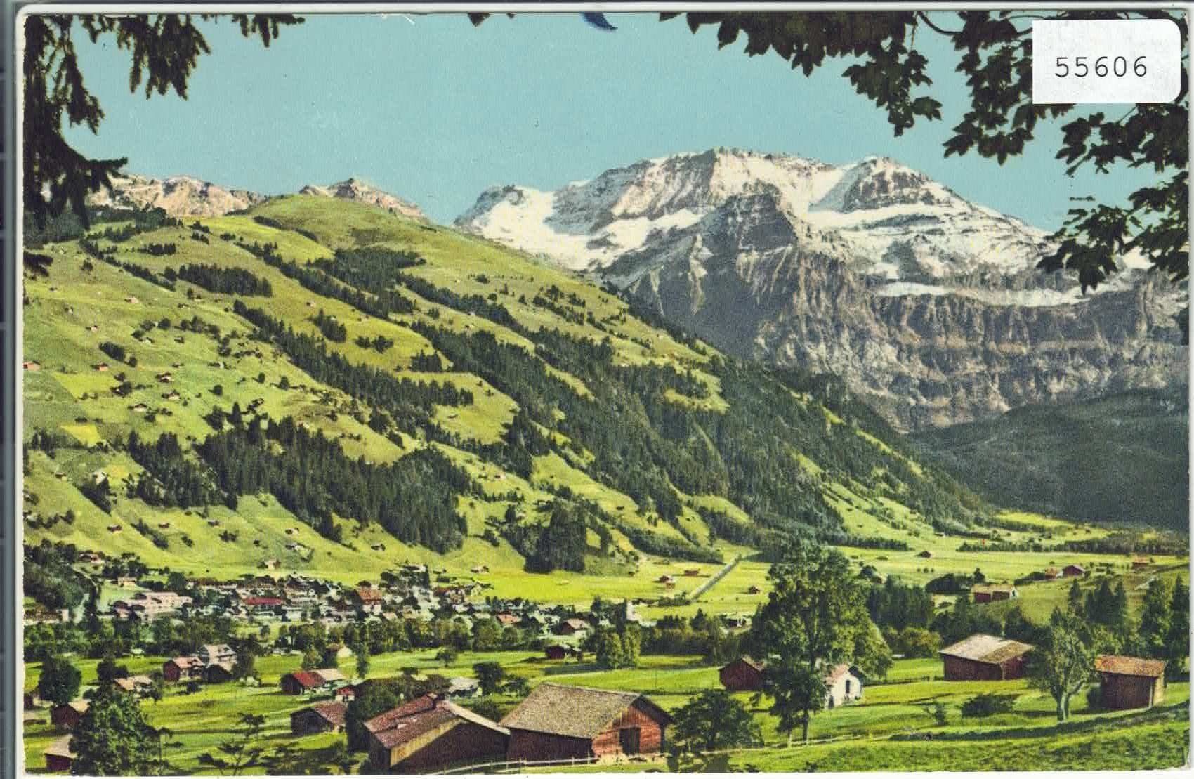 Ansichtskarten: Lenk - Generalansicht - Litho - Photo: E. Gyger – Gebraucht aus Ettingen von Kartenplanet