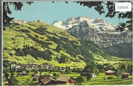 Lenk - Generalansicht - Litho - Photo: E. Gyger
