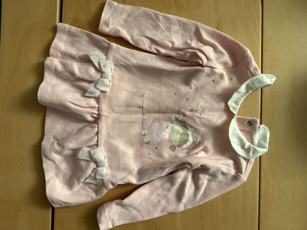 Chicco Baby-Mädchen Kleid Elegant - Mit Tüll-Kragen & Herzchen