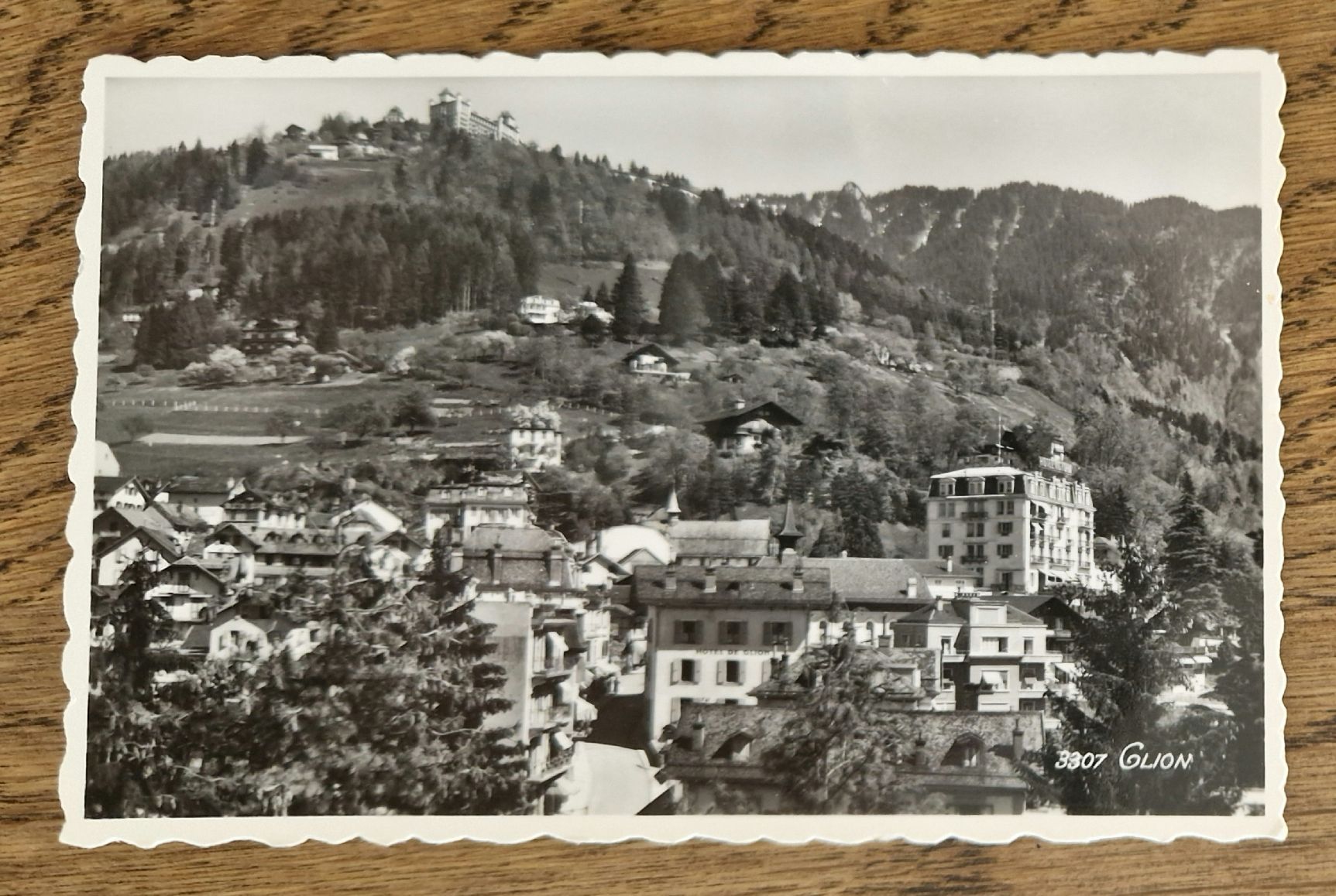 Cartoline postali: Glion 50iger Jahre – Usato da Ebikon venduto da Donar50