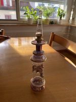 Dekorative Parfumflasche, Glasflasche, Lila-Gold, Top! (58)
