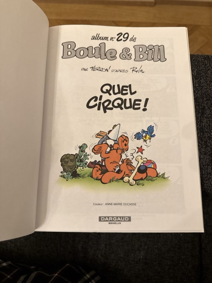 Comics: BD BOULE & BILL - TOME 29 - PREMIÈRE ÉDITION 2003 – Neu (gemäss Beschreibung) aus Genève von Emorejac 1