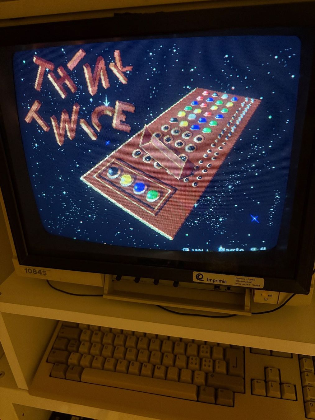 Giochi: Amiga Spiel: Think Twice – Usato da Niederhasli venduto da Manuf0 3