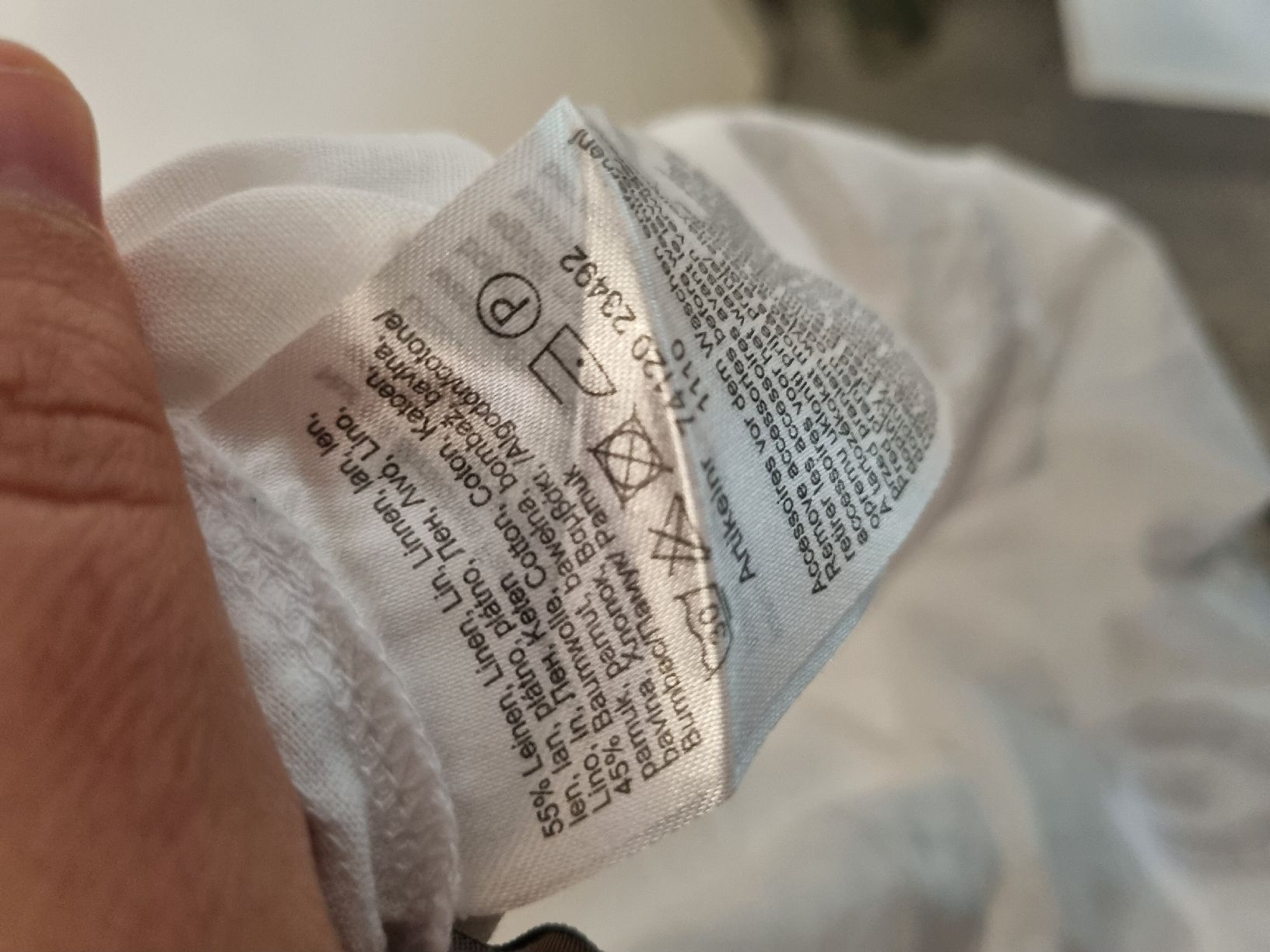 Gin Tonic Blusen: Gin Tonic Leinen Wickelbluse Gr. 38 – Gebraucht aus Thalwil von Briscolina 2
