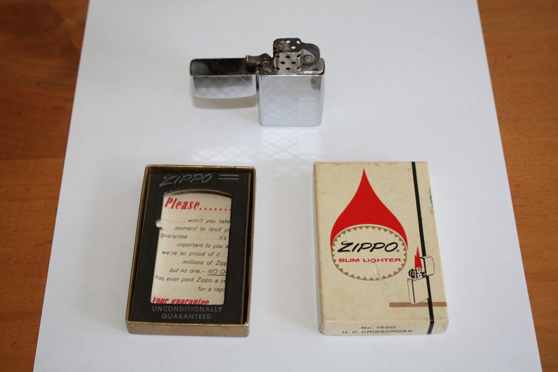Zippo Accendini: Zippo Slim Lighter mit OVP – Usato da Gattikon venduto da astra24 1