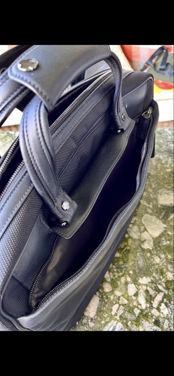 Navyboot Valigie & Borse: Navy Boot Laptoptasche aus Leder & Stoff – Usato da St. Gallen venduto da Zaruhi34 4